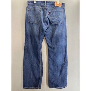 Vintage style Levis 514 Straight Fit Mens Jeans Medium Wash Blue‎ Denim W36 L30